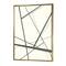 Designart - minimalist black and white IV - Transitional Canvas in Gold Frame